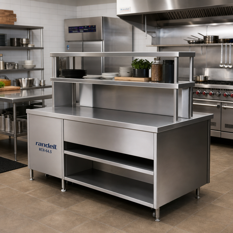 Product image #2 for Randell RCR-64.5 64-1/2"W Modular Chef Service Counter - Right Section