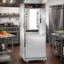 Thumbnail image #2 for Insulated Pass-Thru Stainless Steel Hot Holding Cabinet, 32 Pan Capacity, 120V