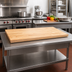 Thumbnail image #2 for John Boos Boos Block 108 x 36 x 1-1/2 Inch Kitchen Countertop, Blended Edge Grain Northern Hard Rock Maple, Varnique Finish