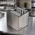 Thumbnail image #2 for Glastender GT-18+1 Stainless Steel Glass Rack Holder
