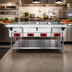 Thumbnail image #2 for CookRite 58-Inch Wide 4-Well Electric Steam Table with Dry or Wet Heat