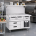 Thumbnail image #2 for Garland Arctic Fire 68-Inch Two-Section Refrigerator Base with 4 Drawers, Remote Refrigeration