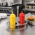 Thumbnail image #3 for American Metalcraft Parker Collection 6-3/4-Inch Stainless Steel Condiment Caddy