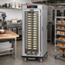 Thumbnail image #2 for Metro C5 9 Series Mobile Full-Height Pass-Thru Controlled Humidity Heated Holding and Proofing Cabinet with Full Glass Doors