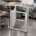 Thumbnail image #2 for Channel Manufacturing Stainless Steel End-Load Reach-In Bun Pan Rack, 7 Full-Size Pan Capacity