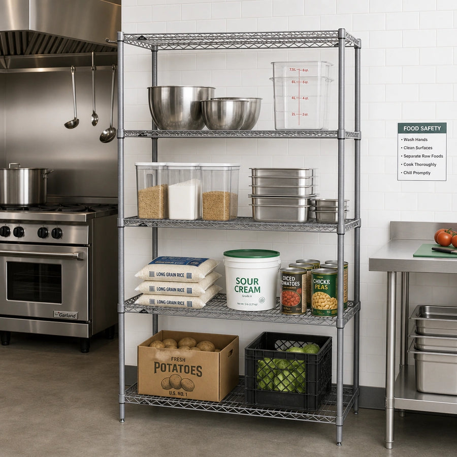 Commercial Kitchen Production Set