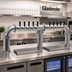 Thumbnail image #2 for Glastender Pipe Bridge 10-Faucet Glycol-Cooled Countertop Draft Dispensing Tower