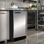 Thumbnail image #2 for Maxximum Maxx Ice MIM50 Cube Ice Maker with 25 lb Bin, 60 lb/24 Hr Production, Air-Cooled, Stainless Steel