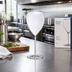 Thumbnail image #3 for Flavor First Crisp & Fresh Stemmed Footed Wine Glass, 18 oz., Clear
