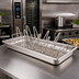 Thumbnail image #3 for Alto-Shaam 8-Chicken Capacity Stainless Steel Poultry Roasting Rack for Full-Size Hotel Pan