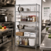 Thumbnail image #2 for Quantum Stationary Wire Shelving Starter Kit, 24