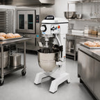 Thumbnail image #2 for Doyon Baking Equipment (Middleby) SM300 30-Quart 3-Speed Floor Model Planetary Mixer with Timer and #12 Hub
