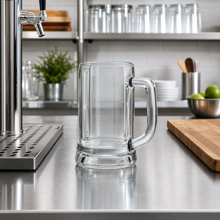 Product image #3 for Ocean Munich 12 oz Clear Glass Beer Mug / Stein