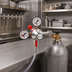 Thumbnail image #2 for Micro Matic Premium Plus Double Gauge CO2 Primary Regulator, 0-15 PSI