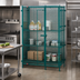 Thumbnail image #2 for EagleGard Stationary Wire Security Cage with Lockable Double Doors, 51-1/4 x 27-1/4 x 67 Inches