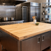 Thumbnail image #2 for John Boos Boos Block 48 x 38-Inch Blended Edge Grain Maple Kitchen Countertop, Penetrating Oil Finish