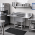Thumbnail image #2 for Eagle Spec-Master One-Compartment Stainless Steel Sink with Right Drainboard, 41-1/2-Inch Wide
