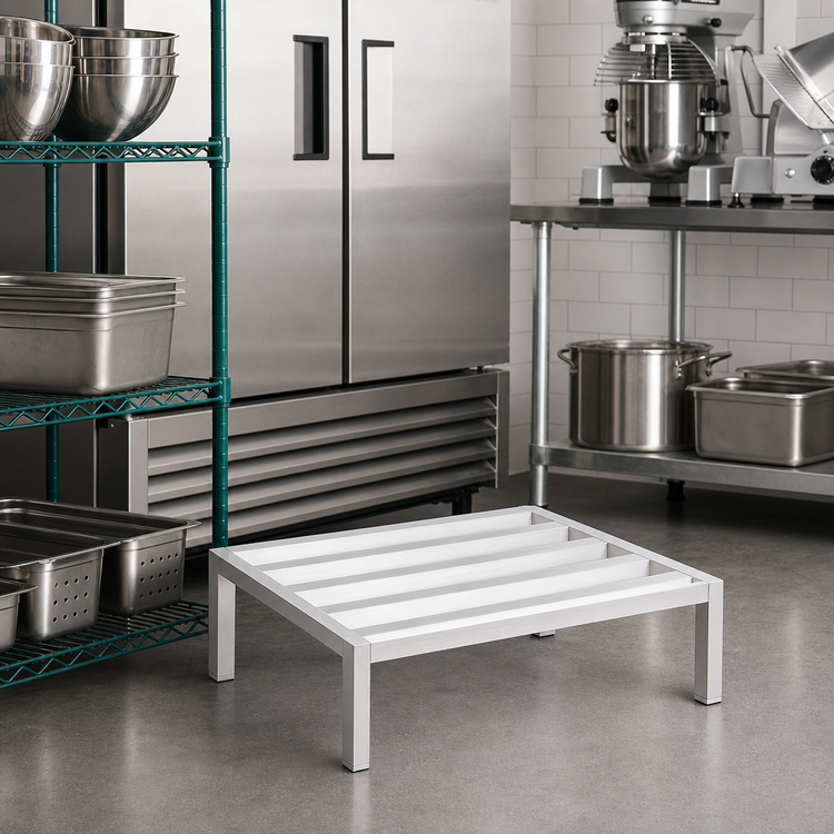 Product image #2 for All-Welded Aluminum Dunnage Rack, 36 x 20 x 8 Inches, 2,000 lb Capacity