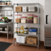 Thumbnail image #2 for Quantum 36-Inch x 12-Inch x 63-Inch Chrome-Plated Wire Shelving Starter Kit