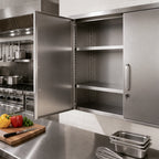 Thumbnail image #2 for BK Resources SHF-BKWCH-48 Adjustable Stainless Steel Shelf, 46.63"W x 13"D