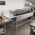 Thumbnail image #2 for John Boos Pro-Bowl 4-Compartment Commercial Sink with 18-Inch Left Drainboard
