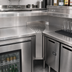 Thumbnail image #2 for John Boos Underbar Inside Corner 45° Drainboard Angle Filler