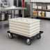 Thumbnail image #2 for Quantum ABS Black Pizza Dough Box Dolly, 18