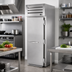 Thumbnail image #2 for SPEC Series One-Section Roll-In Solid Swing Door Refrigerator with Stainless Steel Door and Aluminum Sides