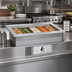 Thumbnail image #2 for Randell 9570-5 Drop-In Electric Hot Food Well, 5-Pan Bain-Marie, Wet Operation