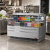 Thumbnail image #2 for Turbo Air Horizontal Low-Profile Open Display Merchandiser, 13 Cu. Ft., Self-Contained Refrigeration