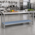 Thumbnail image #2 for 91-Inch Galvanized Steel Undershelf for Commercial Work Tables