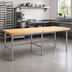 Thumbnail image #2 for John Boos Stainless Steel Baker's Table Frame for 60 Inch x 30 Inch Top