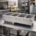 Thumbnail image #2 for Vollrath Four-Well Electric Drop-In Hot Food Well Unit with Individual Infinite Controls