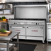 Thumbnail image #2 for Southbend Ultimate 60-Inch Gas Restaurant Range with 8 Open Burners, Standard Oven and Convection Oven