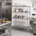 Thumbnail image #2 for Metro Super Adjustable Super Erecta Chrome Plated Add-On Wire Shelving Unit, 48W x 21D x 74H