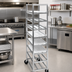 Thumbnail image #3 for Channel Manufacturing UPR8 Universal Aluminum Platter Rack, Standard Series, End Load, 8 Shelves