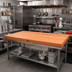 Thumbnail image #2 for Boos Block American Cherry Edge Grain Kitchen Countertop, 72 x 42 x 3 Inches