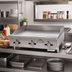 Thumbnail image #2 for Comstock-Castle Diner Series 36-Inch Countertop Gas Griddle, 36 x 30-Inch Cooking Surface, 90,000 BTU