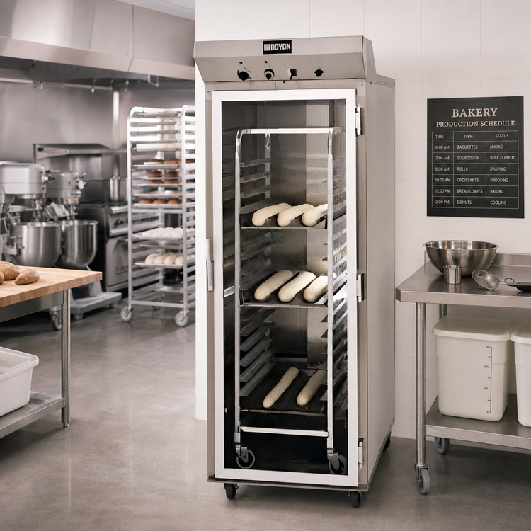 Product image #2 for Doyon Roll-In 1-Section Proofer Cabinet, 36 Sheet Pan Capacity