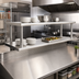 Thumbnail image #2 for Eagle Pass-Thru Shelf with Overshelf, 60 x 18 Inches, Stainless Steel