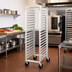 Thumbnail image #2 for Metro Single-Section Mobile End-Load Aluminum Pan Rack for 18 Full-Size Pans