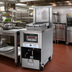 Thumbnail image #2 for Henny Penny Electric Open Fryer, 1-Well Floor Model with Built-In Filter System