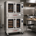 Thumbnail image #2 for Southbend Platinum Double-Deck Gas Convection Oven, Bakery Depth, Touchscreen Controls, Independent Doors