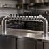 Thumbnail image #2 for Perlick Pass-Thru Countertop Glycol-Cooled Draft Beer Tower with 10 Faucets, Beer Leads Right