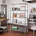 Thumbnail image #2 for Eagle Group Redipak Stationary 4-Tier Wire Shelving Unit, 36