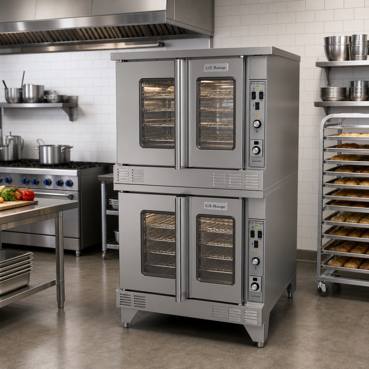 Product image #2 for Garland Signature Summit Series Double-Deck Full-Size Standard-Depth Electric Convection Oven