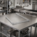 Thumbnail image #2 for Eagle Group 3-Sided Double Truss Frame, 24 x 24 Inches, Stainless Steel