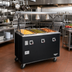 Thumbnail image #2 for Vollrath 2-Series Affordable Portable Deluxe 3-Well Mobile Hot Food Station with Breath Guard and Lights