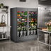 Thumbnail image #2 for Allure Self-Service Refrigerated Straight Upright Door Merchandiser, 63-Inch Wide, Remote DX