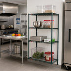Thumbnail image #2 for Metro Super Erecta AN516K3 Add-On Wire Shelving Unit, 24"W x 24"D x 63"H, 4 Shelves, Metroseal 3 Finish